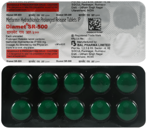 Diamet 500mg Tablet SR